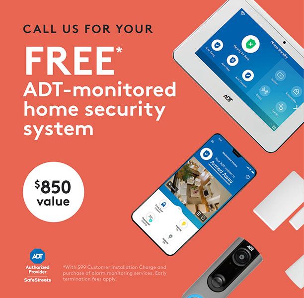 ADT Home Alarm System - $0.00 Installation - Free ADT Quote